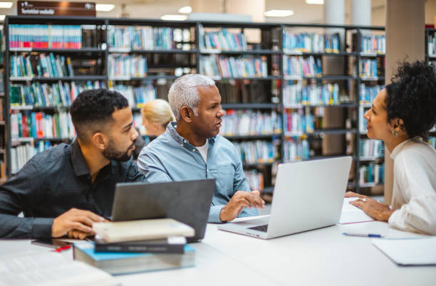 istock Business people having a meeting 1455754034