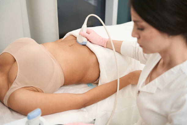 istock Patient having tests before starting treatment in private clinic 1455764447