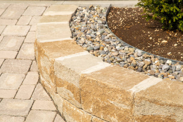 istock Construction of a new wall and terrace 1455777699