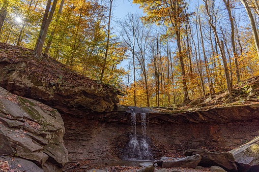Fall color foliage hits Cuyahoga Valley National Park.