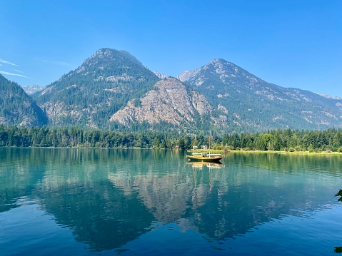 Views of Lake Chelan in North Cascades National Park