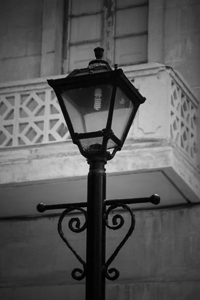 istock vintage street lamp 1455786488