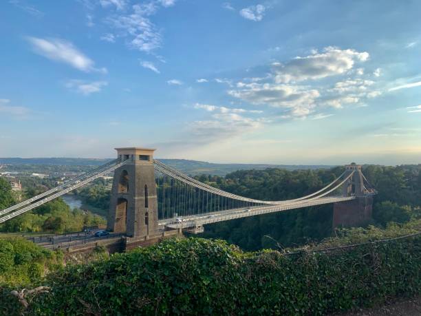 istock Clifton bridge in Bristol, England 1455790318