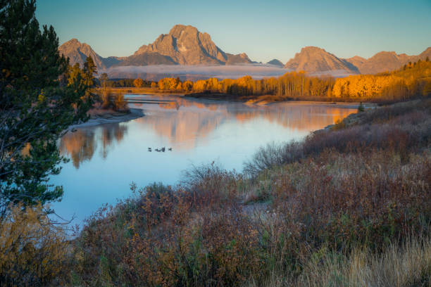istock Grand Tetons National Park in the Fall 1455801027