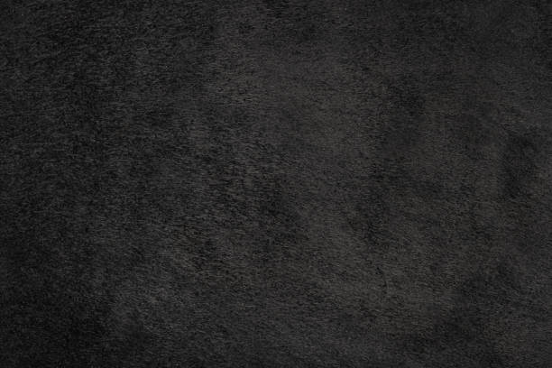 istock Closeup detail of black leather texture background. 1455803502
