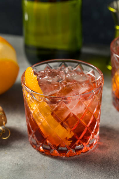 istock Boozy Cold Negroni Sbagliato Cocktail 1455817953