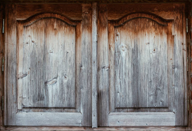 istock Old wooden door 1455830204