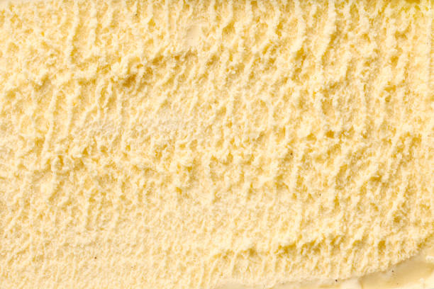 vanilleeis - vanilla ice cream ice ice cream organic stock-fotos und bilder