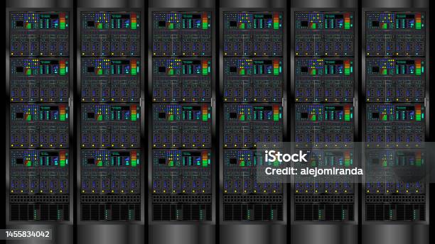 Module Cho Server Working Web Server Server Modules In Black Color Vector Image Stock ...
