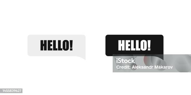 Touchchat Hello Icon Hello Chat Message Greeting Sms Notification Social Media Messenger ...