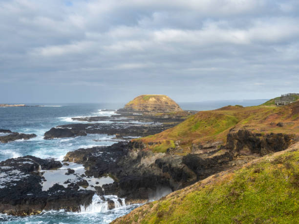 istock Beautiful rocky coastline 1455840638