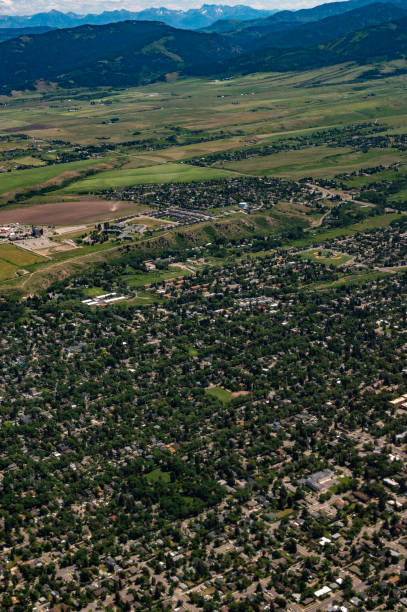 istock Earth from above, cityscape aerial landscape 1455851247