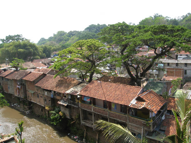 istock A housing district in Bandung City, West Java, Indonesia. 1455875096