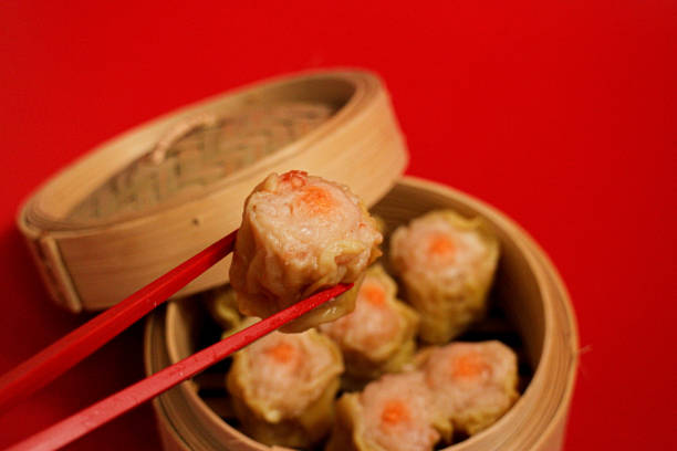 istock Chinese Brunch , Dim-Sum, Shu Mai, Stuffed Dumpling 1455886295