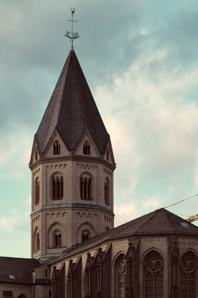 Belgian steeple from Herstal church