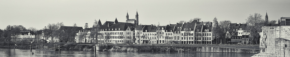 Panorama of city of Maastricht, Netherlands