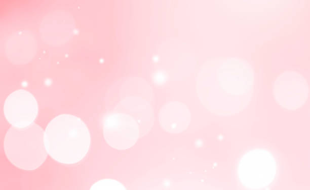 istock Beautiful White Bokeh De-focused A Pink Abstract Background. Celebration Festive, Romantic Love ValentinesTheme. Circles Blurred Pink Backdrop. 1455895599
