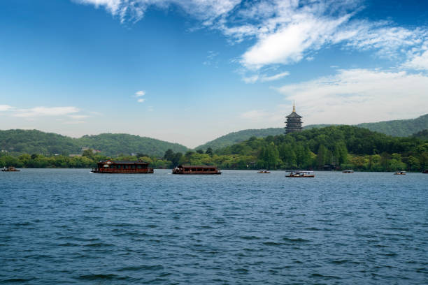 Hangzhou West Lake Ancient Architecture Landscape Scenic Spot