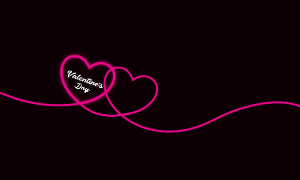 istock Happy Valentines Day, love day  hearts romantic Celebration design. vector illustration 1455897053