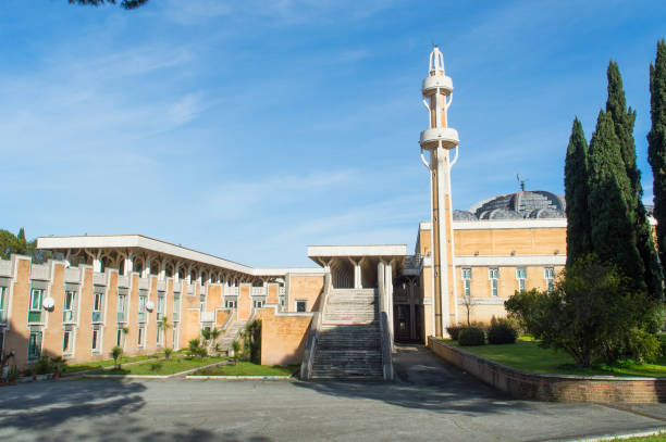 istock Exterior of mosque Rome, Italy 1455898319