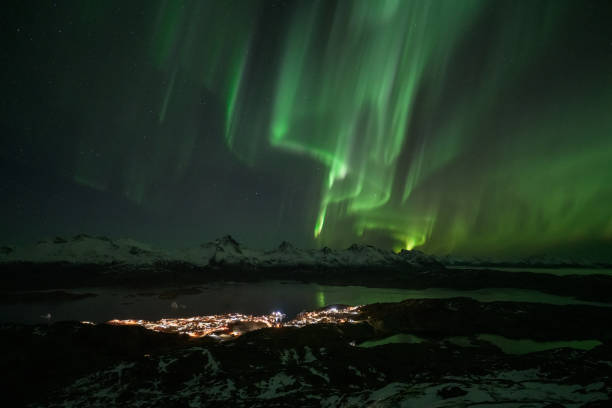 istock Tasiilaq, Greenland, Aurora Borealis 1455902678