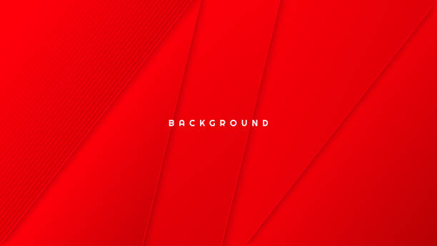 Abstract overlap background with red gradient shading Abstract overlap background with red gradient shading wallpaper stripper stock illustrations