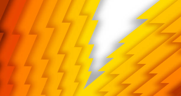 энергичная и яркая серия фоновых дизайнов - молнии, молнии, штормовые темы - super speedway stock illustrations
