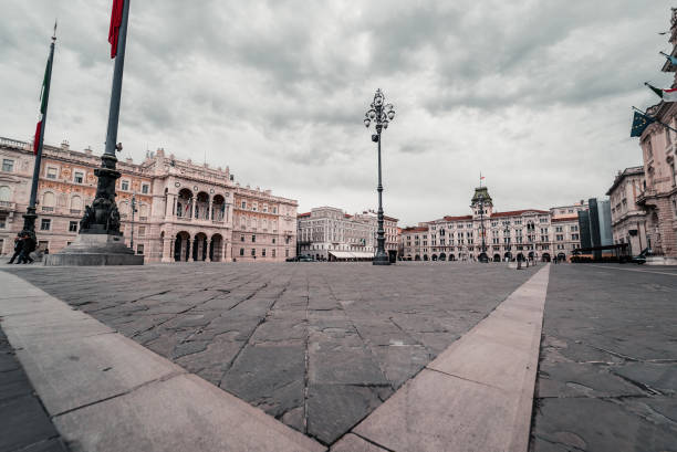 The Unity of Italy Square in Trieste, Italy