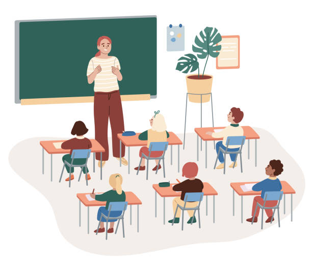 3 300+ The Teacher Stock Illustrations, graphiques vectoriels ...