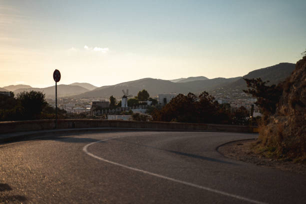 istock Closeup of a beautiful road 1455929759