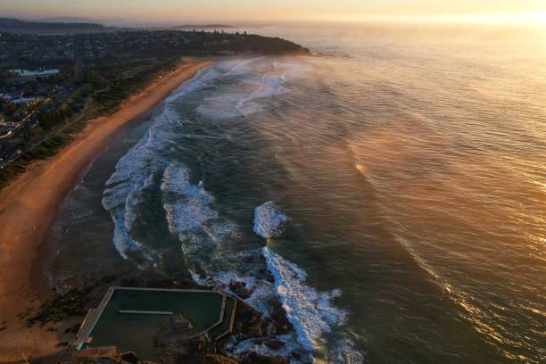istock Mesmerizing view of a beautiful seascape at sunset 1455930232