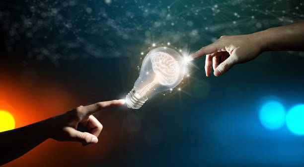 istock Creative and innovation inspiration. Business Bright idea concept. 1455935799