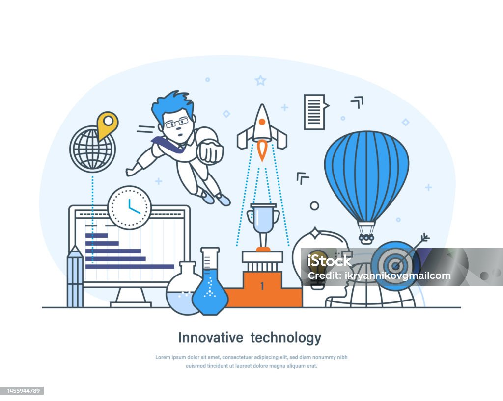 Advancing Innovation Innovative Technology Business Research Analysis Development And ...