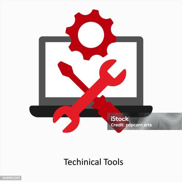 Techinical Tools Stock Illustration - Download Image Now - Concepts ...