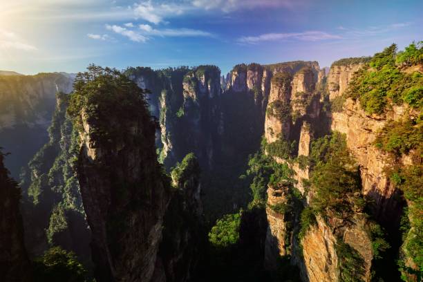 istock Zhangjiajie mountains, China 1455958879