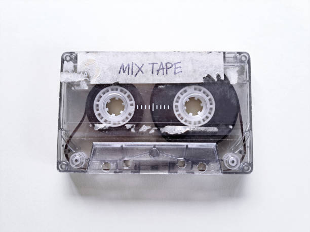 Cassette Mix Tape stock photo