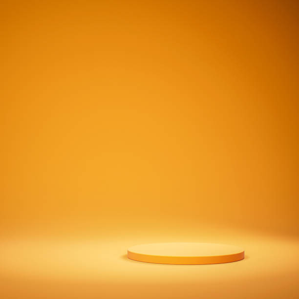 istock Abstract minimal scene with geometrical form 1455966592