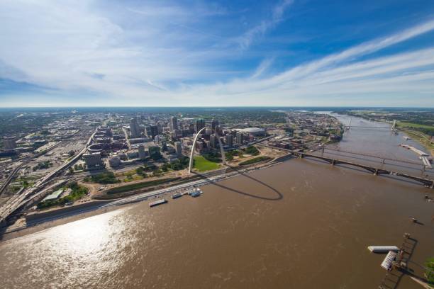 istock St. Louis Missouri Gateway Arch Skyline 1455966734
