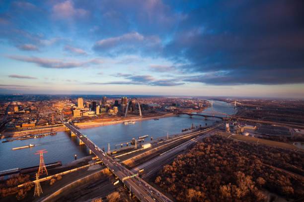 istock St. Louis Missouri Gateway Arch Skyline 1455966736