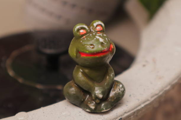 istock Antique Frog Ornament 1455968422