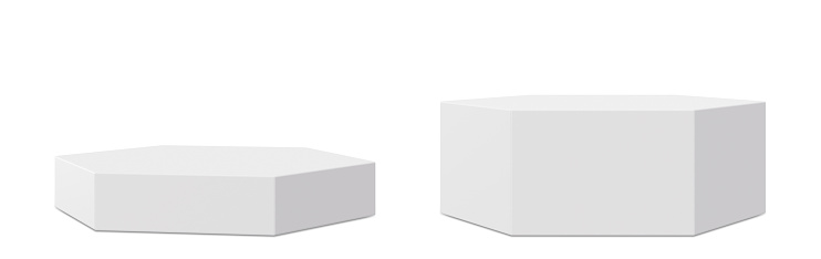 3D Rendering Cube Blocks, in a row, education, architecture, white background