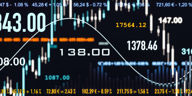 ilustrações, clipart, desenhos animados e ícones de informações sobre a bolsa de valores. - trading floor