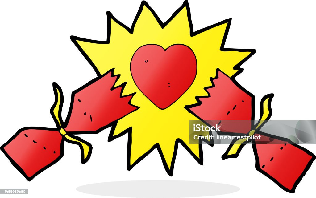 Cracker Explode Image Exploding Christmas Cracker Cartoon Stock Illustration - Download Image ...