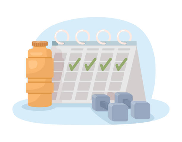 consistent workout schedule