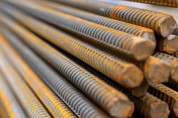 istock A large bundle of iron construction fittings in close-up 1455999273