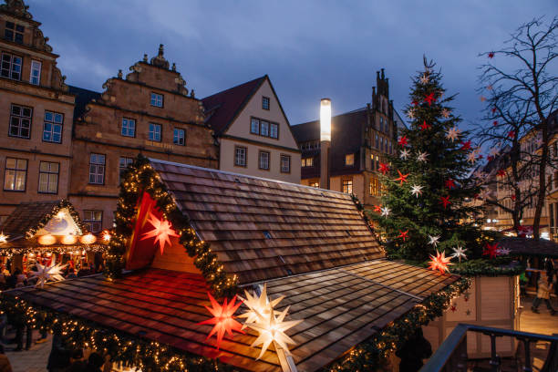 istock A German Xmas Market square in Bielefeld 1456007559
