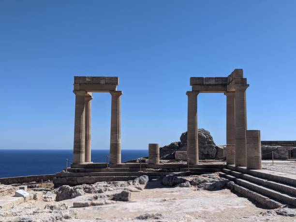 istock The Acropolis, Lindos , Rhodes Greece 1456012212