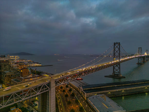 istock Aerial View of the Bay Bridge 1456013952
