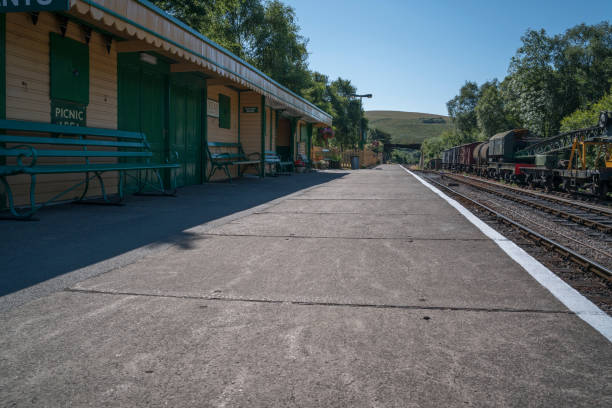 The Swanage Railway opened in 1885 and is now operated as a heritage railway