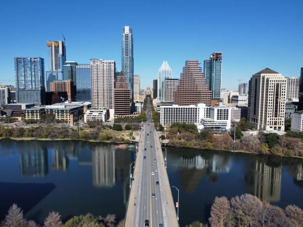 istock Austin, TX Skyline & S Congress Bridge 1456015453